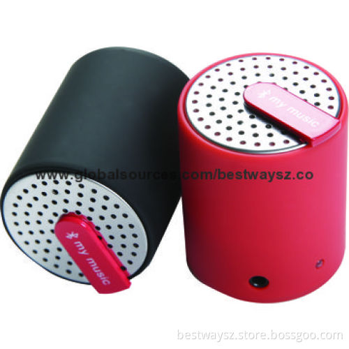 Bluetooth Speaker, 2W RMS, 250mAh 1-2-hour Battery Capacity